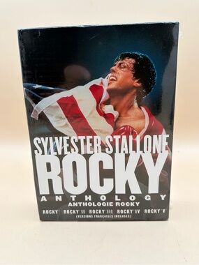 Rocky Anthology DVD Box Set - Black, White, Red